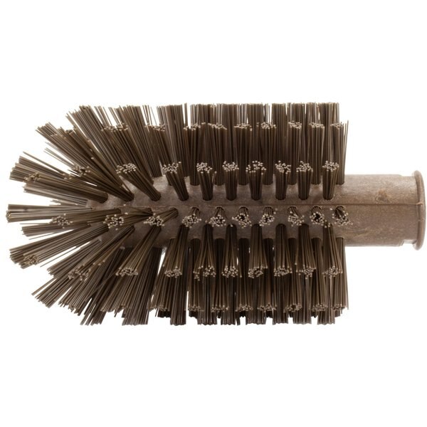 3.5 in W Pipe and Valve Brush, Brown, Polypropylene