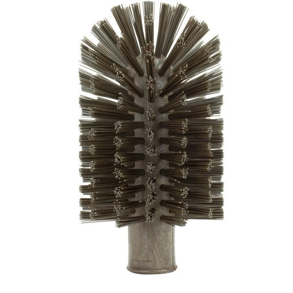 3.5 in W Pipe and Valve Brush, Brown, Polypropylene