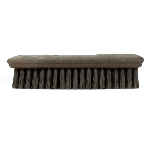 2.5 in W Hand Scrub Brush, Brown, Polypropylene