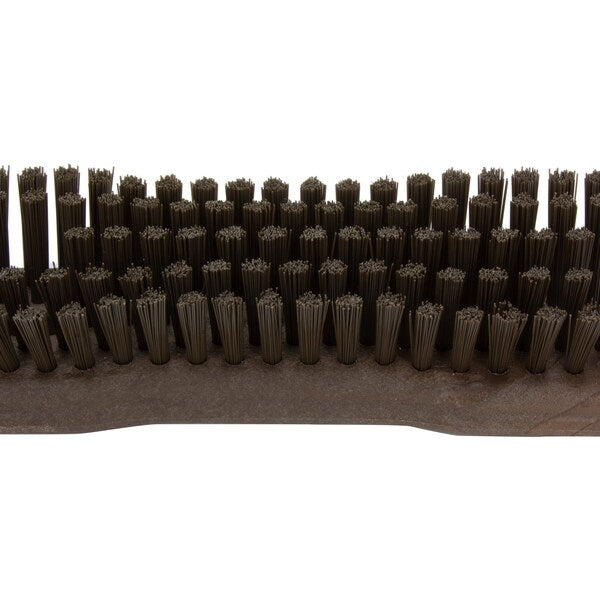 2.5 in W Hand Scrub Brush, Brown, Polypropylene