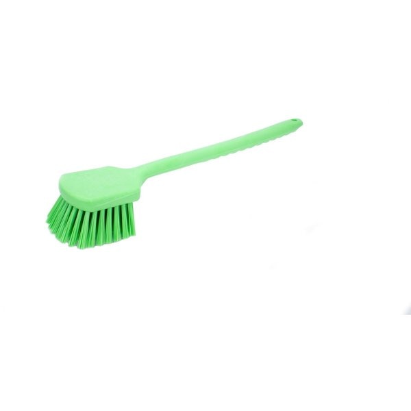 3 in W Floater Scrub Brush, Lime