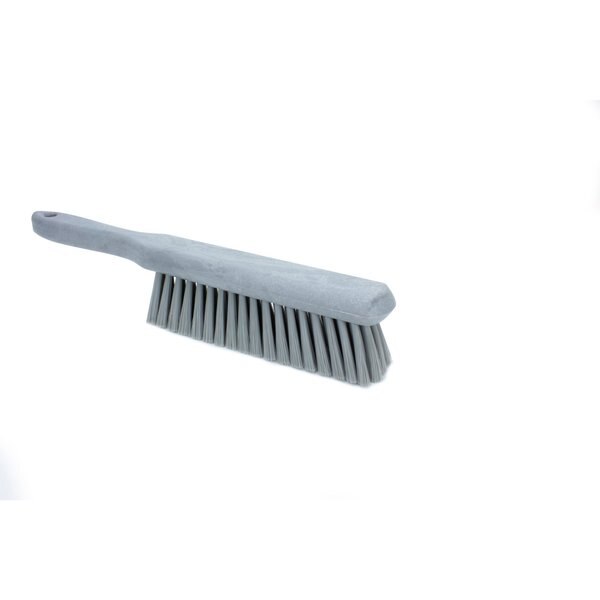 1.75 in W Soft Counter Brush, Gray, Polypropylene