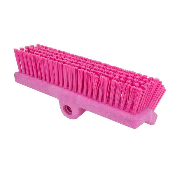 5 in W Bi-Level Scrub Brush, Pink