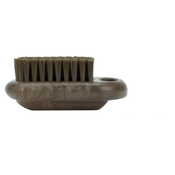 2.25 in W Hand and Nail Brush, Brown, Polypropylene
