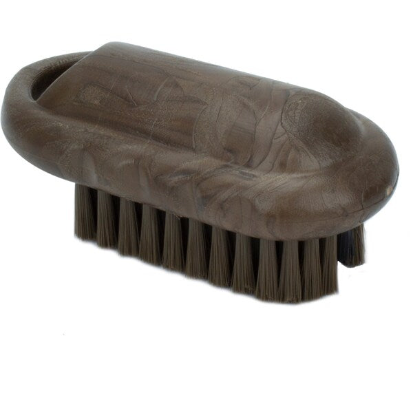 2.25 in W Hand and Nail Brush, Brown, Polypropylene