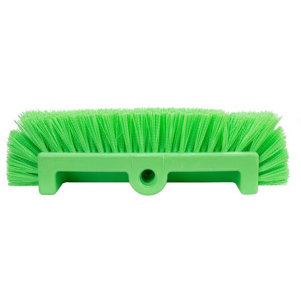 6 in W Multi-Level Floor Scrub Brush, Lime, Polypropylene