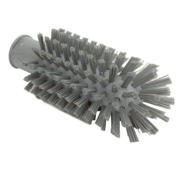 2.5 in W Pipe and Valve Brush, Gray, Polypropylene
