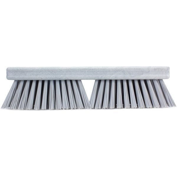 2.5 in W Deck Scrub, Gray, Polypropylene