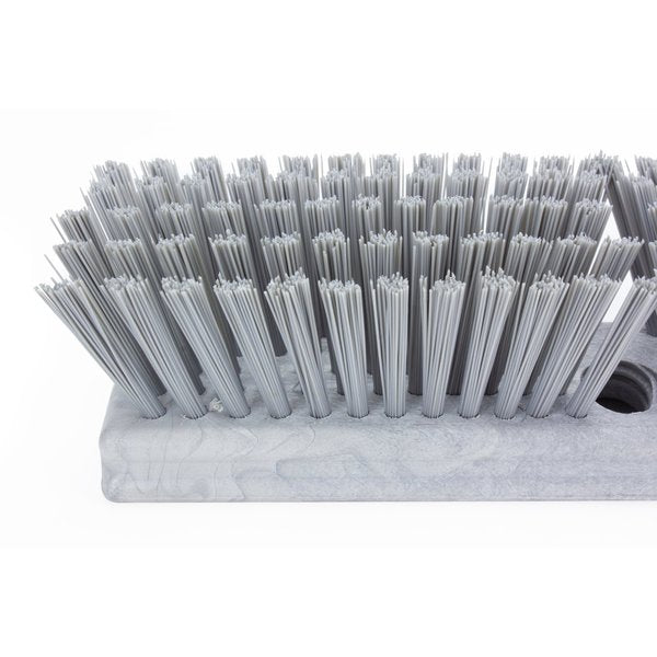 2.5 in W Deck Scrub, Gray, Polypropylene