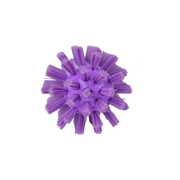2 in W Pipe and Valve Brush, Purple, Polypropylene