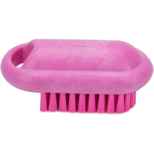 2.25 in W Hand and Nail Brush, Pink, Polypropylene