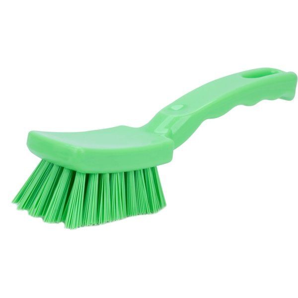 1.5 in W Detail Brush, Lime, Polypropylene