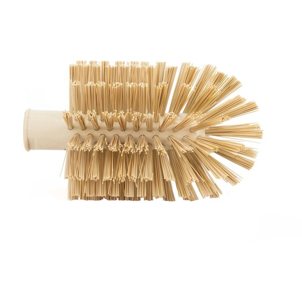 4 in W Pipe and Valve Brush, Tan, Polypropylene