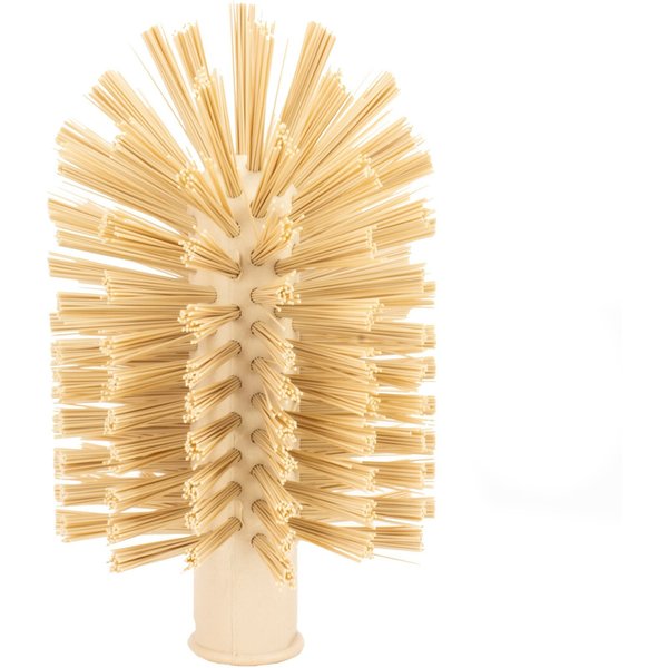 4 in W Pipe and Valve Brush, Tan, Polypropylene