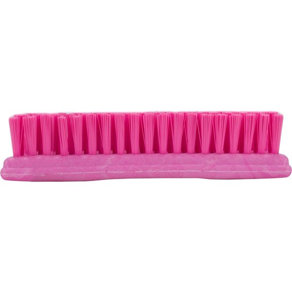2.5 in W Hand Scrub Brush, Pink, Polypropylene
