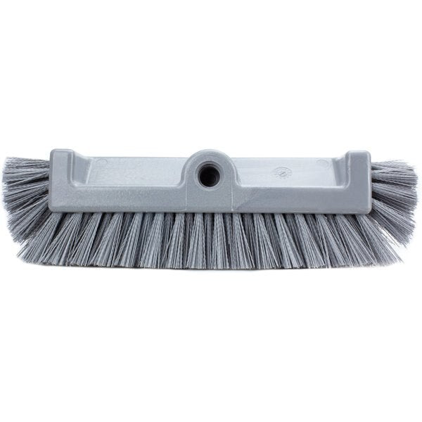 6 in W Multi-Level Floor Scrub Brush, Gray, Polypropylene