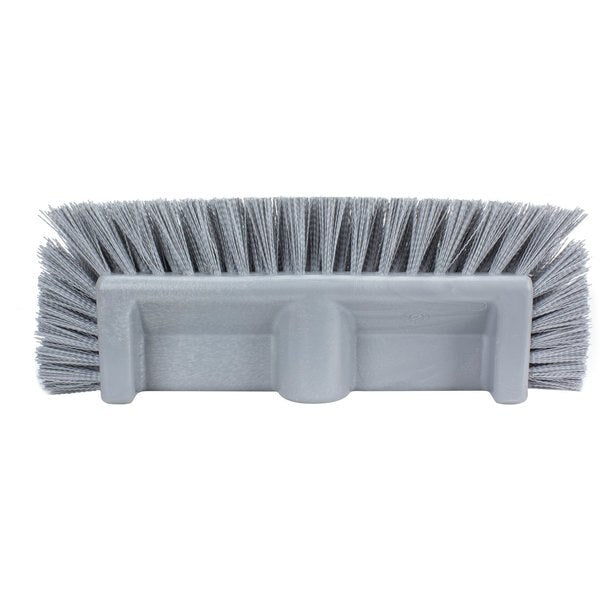 6 in W Multi-Level Floor Scrub Brush, Gray, Polypropylene