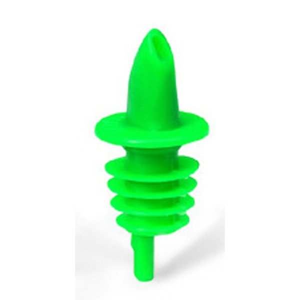 Free Flow Plastic Green Pourer