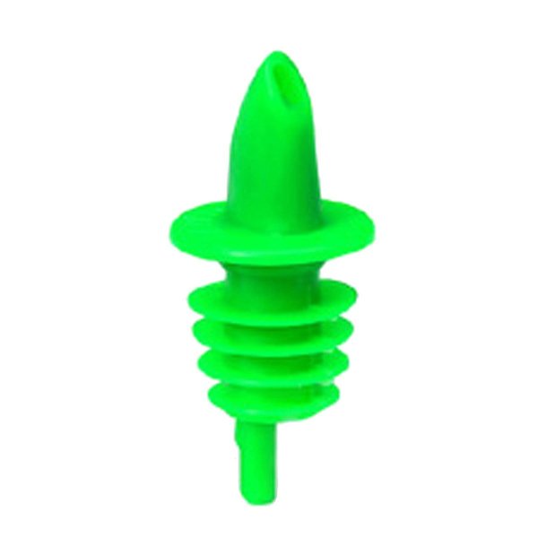 Free Flow Plastic Green Pourer