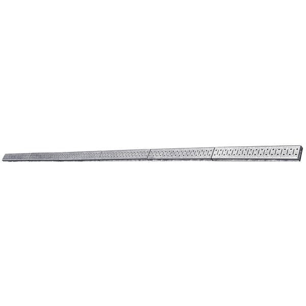 Industrial Galvanized Steel Pegboard Rail Strip Rack