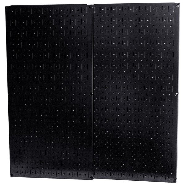 Industrial Pegboard, Beige Metal Peg Boards, PK2