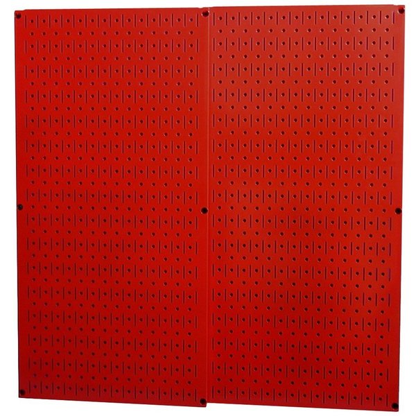 Industrial Pegboard, Red Metal Peg Boards, PK2