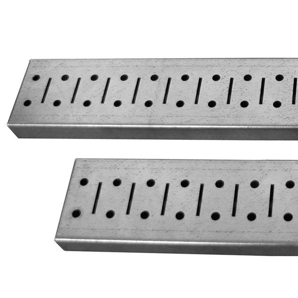 Industrial Pegboard Tool Strip Rail Kit with Hooks