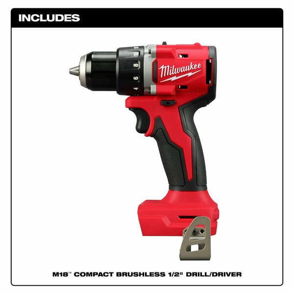 Drill/DriverTRUE Chuck, 18V DC, 1700 RPM