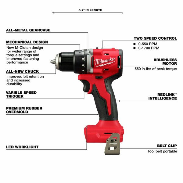Drill/DriverTRUE Chuck, 18V DC, 1700 RPM