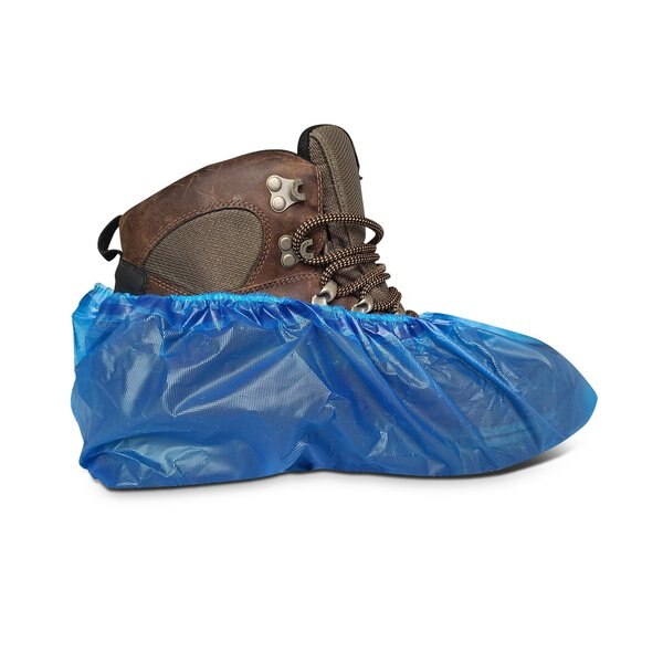 Shoe Cover, Blue, Universal, PK300