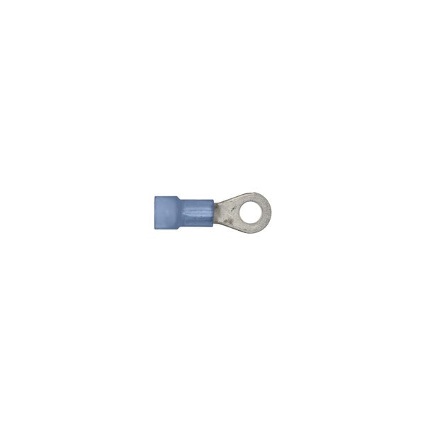 Blue Nyln 16-14 WireTerminal #8 Stud Size Ring Type PK25