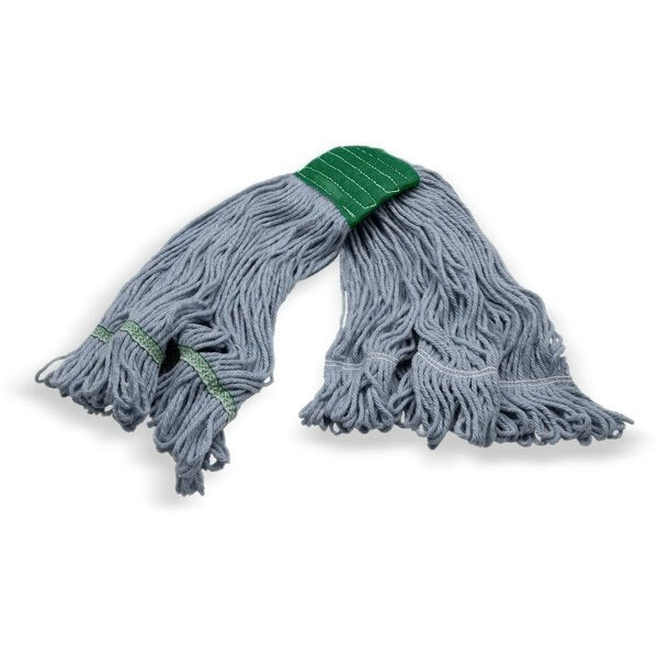 Looped End Mop, Natural/Green