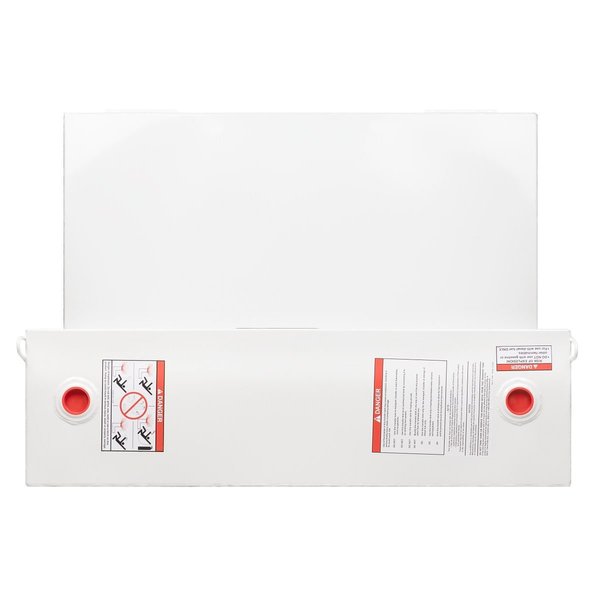 Liquid Transfer Tank, 110 gal Cap, White