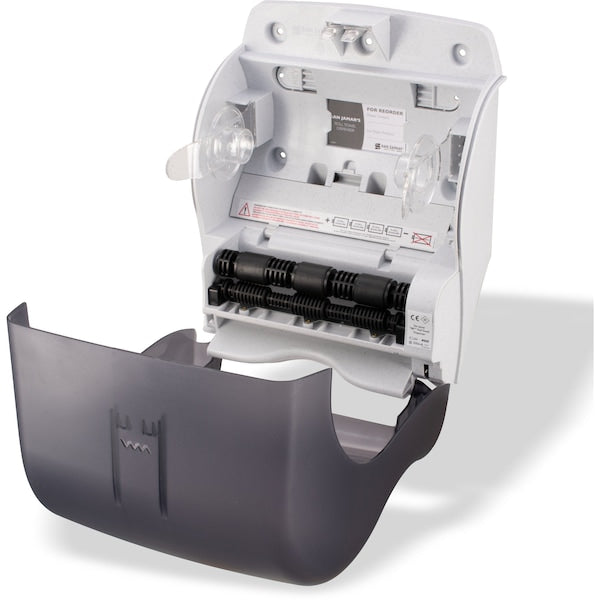 Elec Roll Towel Dispenser, Classc, Blk/Prl
