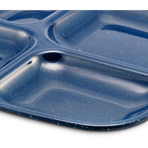 Tray, 4-Comp, Dark Blue, PK48