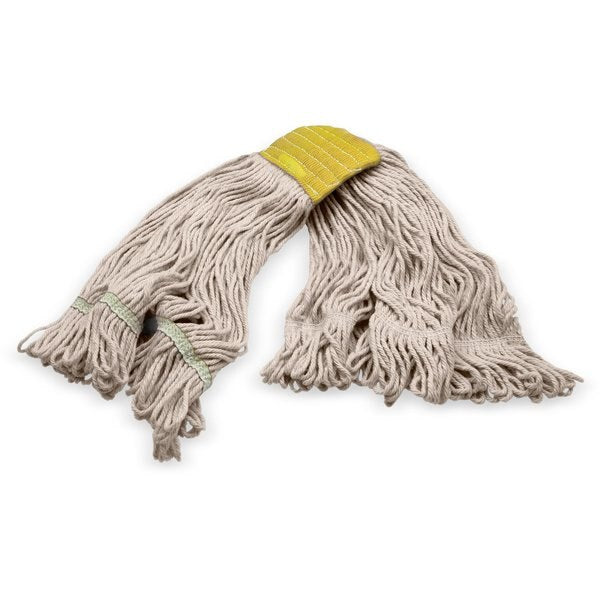 Looped End Mop, Yellow Band, 369513B00