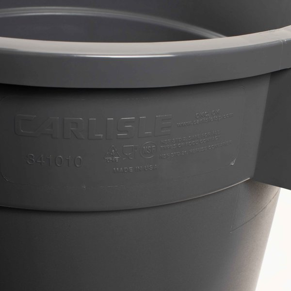 10 gal Round Trash Can, Green