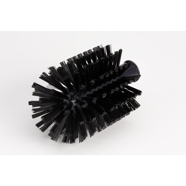 4 in W Pipe and Valve Brush, Black, Polypropylene