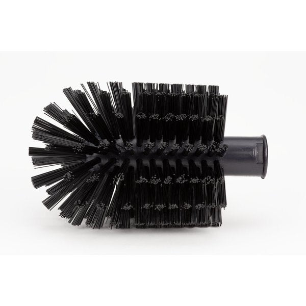 4 in W Pipe and Valve Brush, Black, Polypropylene