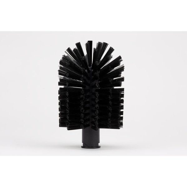 4 in W Pipe and Valve Brush, Black, Polypropylene