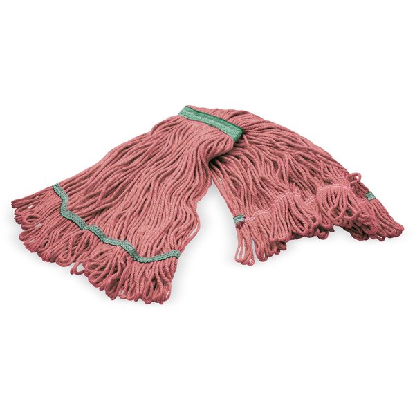 Looped End Mop, Green Band, 369417B05