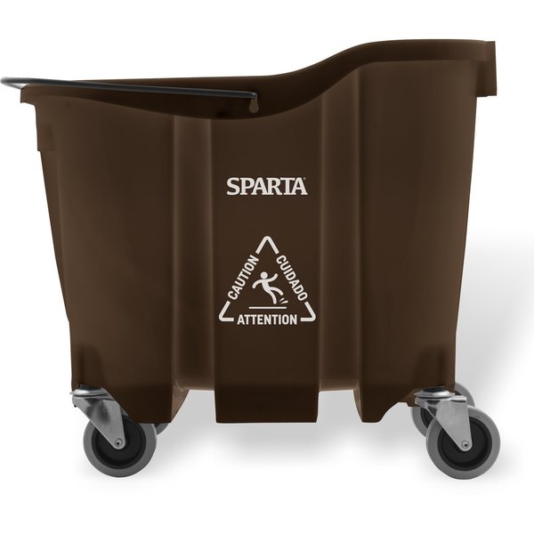 Mop Bucket Only, 35qt, Brown