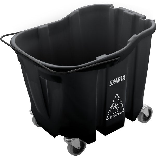 Mop Bucket Only, 35qt, Black