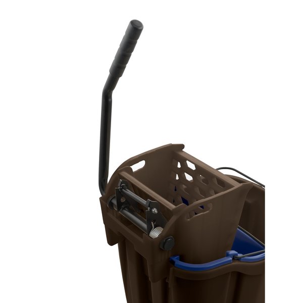Mop Bucket Combo, 35qt, Side Press Wring