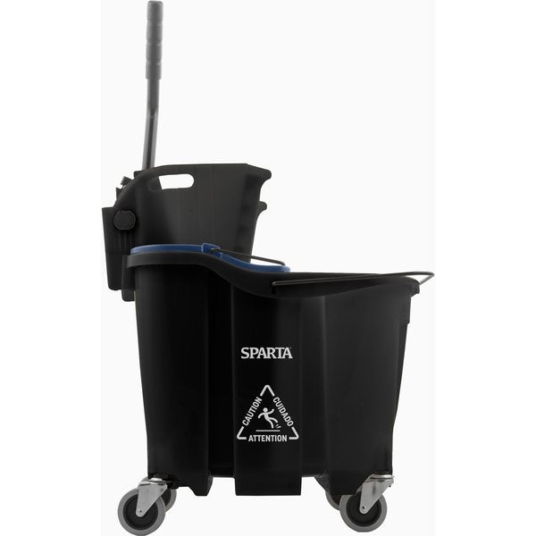 Mop Bucket Combo, 35qt, Side Press Wring