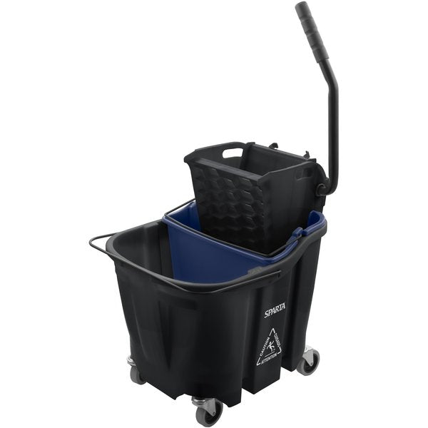 Mop Bucket Combo, 35qt, Side Press Wring