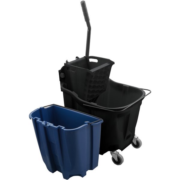 Mop Bucket Combo, 35qt, Side Press Wring