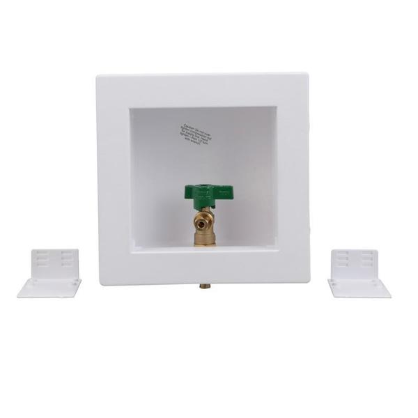 Ice Maker Box, 1/4 Turn Pex Standard Ll