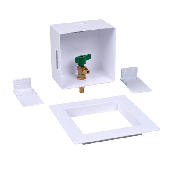 Ice Maker Box, 1/4 Turn Pex Standard Ll