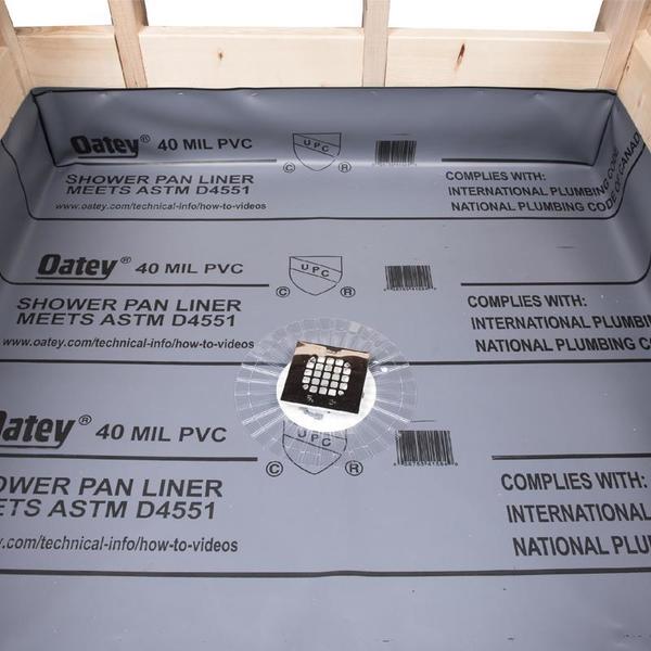 Gray PVC PVC Liner Kit, Gray, 5 ftx 6 ft., 40 mil 72